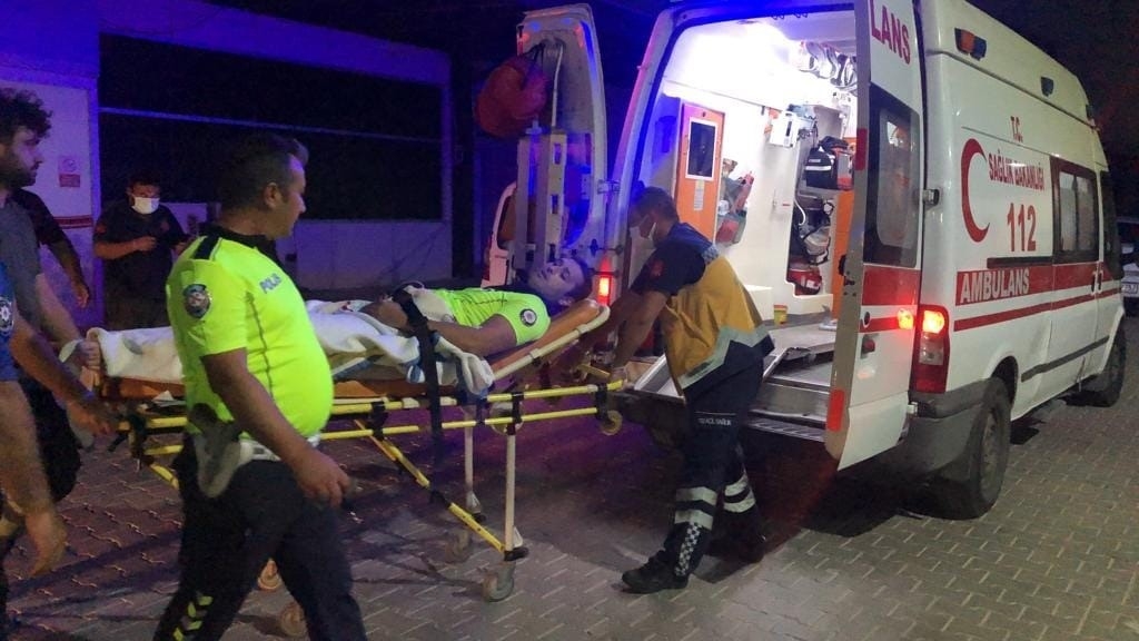 Gemlik’te polisi yaralayan alkollü sürücü tutuklandı