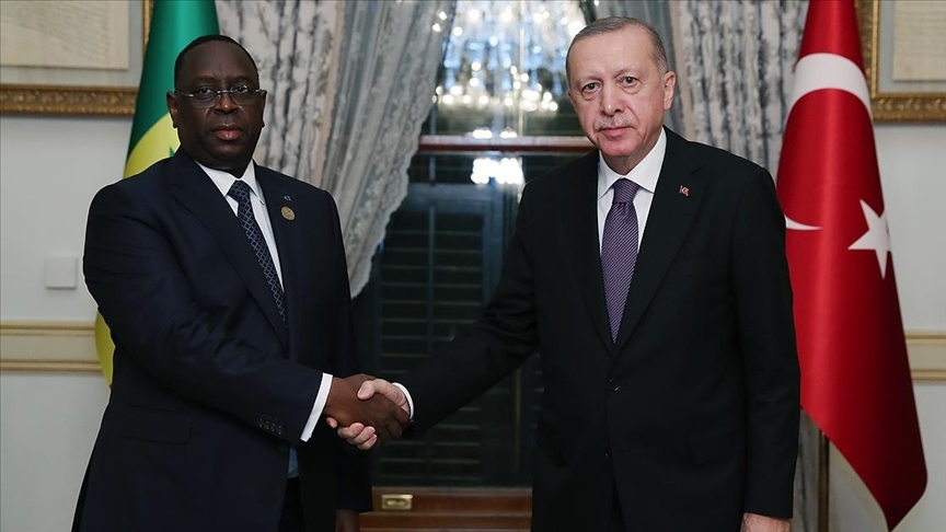 Cumhurbaşkanı Erdoğan, Senegal Cumhurbaşkanı Sall ve Gine Bissau Cumhurbaşkanı Embalo ile görüştü