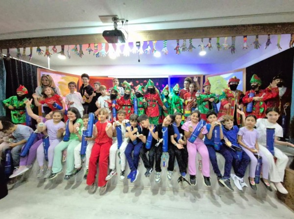 KTSOİ öğrencilerinden renkli gösteri: Hacivat ve Karagöz Tiyatro Oyunu