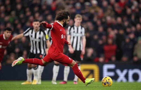 Liverpool, Newcastle’ı 4 golle geçerek liderliğini sürdürdü