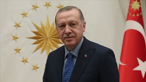 Cumhurbaşkanı Erdoğan A Milli Kadın Voleybol Takımı'na başarı dileklerini iletti