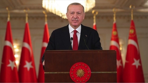 Cumhurbaşkanı Erdoğan, VakıfBank Spor Kulübü ve Fenerbahçe Opet'i tebrik etti