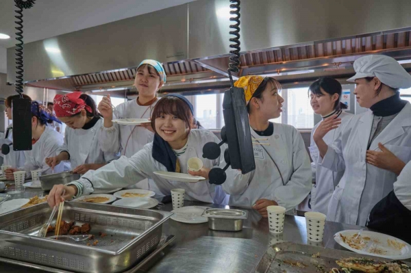 Japon öğrencilere Türk mutfağı eğitimi
