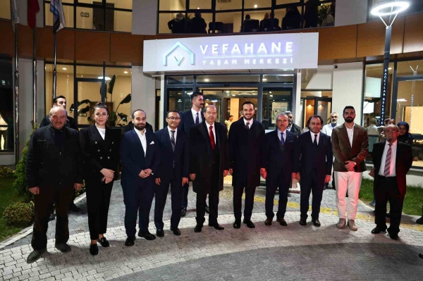 KTTC Cumhurbaşkanı Ersin Tatar, Vefahane’ye hayran kaldı