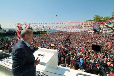 Cumhurbaşkanı Erdoğan Gemlik'te